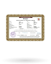 Marriage Certificate 